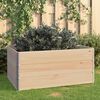 vidaXL Raised Beds 3 pcs 80x120 cm Solid Pine Wood (310051)