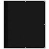 vidaXL Balcony Screen Black 120x1000 cm 100% Polyester Oxford