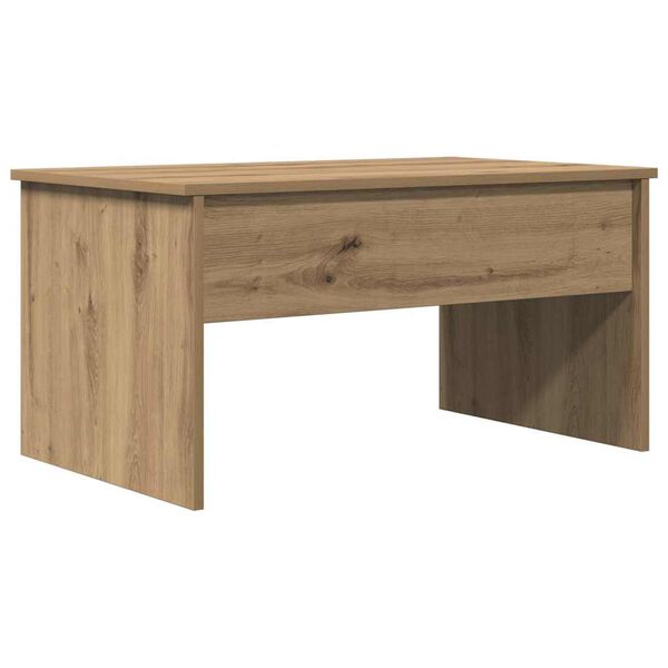 vidaXL Coffee Table Artisan Oak 80x50.5x41.5 cm Engineered Wood