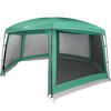 vidaXL Pool Tent with Removable Fly & Mesh Walls Sea Green 670x590 cm