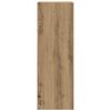 vidaXL Wall Mounted TV cabinets 4 pcs Artisan Oak Engineered Wood