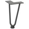 vidaXL Hairpin Legs for Coffee Table 4 pcs Anthracite 20 cm Solid Steel