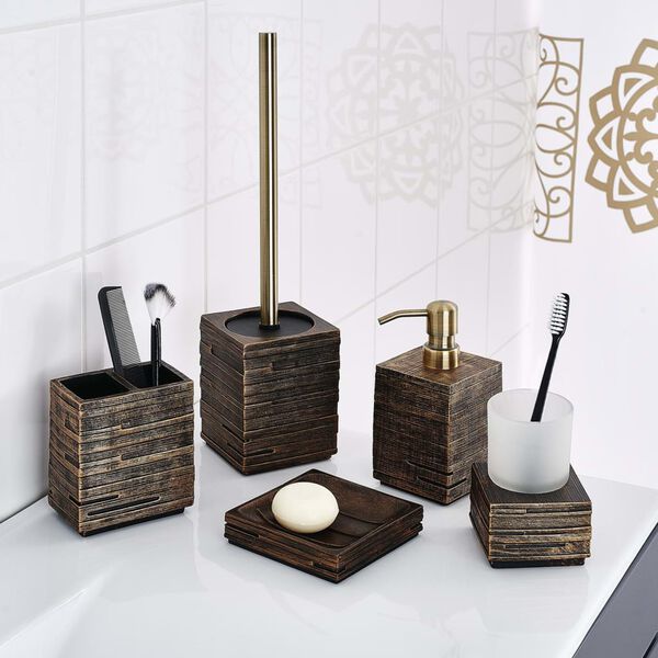 RIDDER Toothbrush Holder Brick Antique