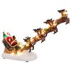 vidaXL Christmas Tabletop 31.5 x 6.5 x 16 cm Resin Multicolour