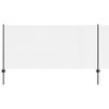 vidaXL Welded Wire Fence with Posts 10 x 1 m Galvanised Steel Grey