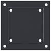 vidaXL Post Bases Square 12 pcs Anthracite 141x141 mm Powder-coated Steel
