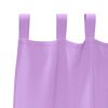 vidaXL Blackout Curtains with Rings 2 pcs Purple 140 x 140 cm