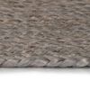 vidaXL Handmade Rug Jute Round 90 cm Grey