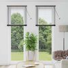 vidaXL Venetian Blinds Height Adjustable Black 220 x 70 cm Aluminium