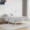 vidaXL Bed Frame without Mattress 137x190 cm Solid Wood Pine Full