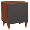 vidaXL Bedside Cabinet Brown 40 x 33.5 x 46 cm Solid Acacia wood