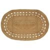 vidaXL Area Rug Natural 152 x 245 cm Jute