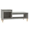 vidaXL Coffee Table Concrete Grey 100x50x45 cm Engineered Wood
