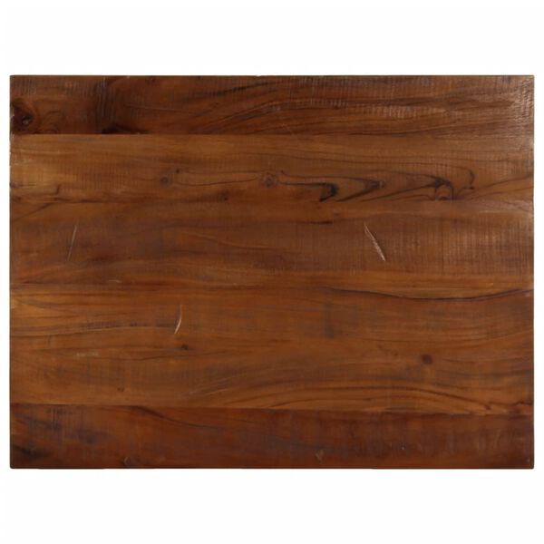 vidaXL Table Top 80x50x2.5 cm Rectangular Solid Wood Reclaimed