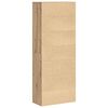 vidaXL Highboard Artisan Oak 70 x 33.5 x 180 cm Engineered Wood