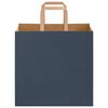 vidaXL Paper Bags 50 pcs with Handles Blue 26x17x25 cm