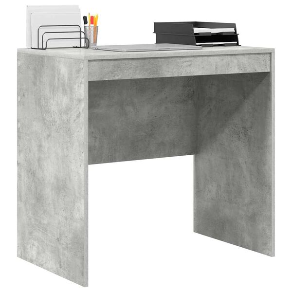 vidaXL Desk Concrete Grey 80 x 50 x 76 cm