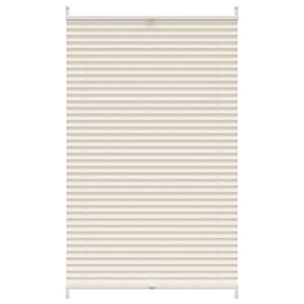 vidaXL Plisse Blind 90x100cm Creme