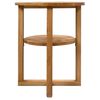 vidaXL Side Table 40x50 cm Solid Oak Wood