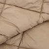 vidaXL Summer Duvet Taupe 240 x 200 cm Microfiber