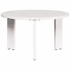 vidaXL Coffee Table 2 pcs White Solid Pine wood