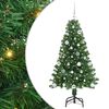 vidaXL Artificial Christmas Tree with 150 LEDs with Stand Green 150 cm