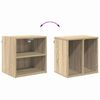 vidaXL Hanging Cabinet Sonoma Oak 40 x 29.5 x 40 cm Engineered Wood
