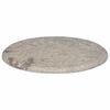 vidaXL Table Top Grey &Oslash;50x2.5 cm Marble