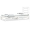 vidaXL Pull-out Day Bed without Mattress White 2x(90x200) cm