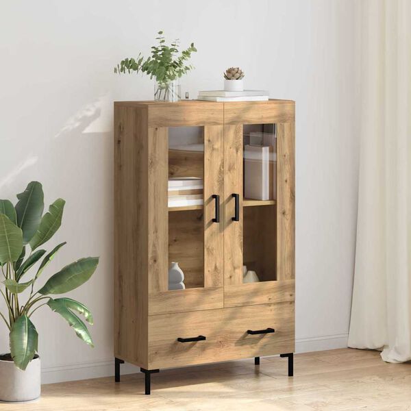 vidaXL Highboard Artisan Oak 69.5 x 31 x 115 cm Engineered Wood