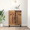vidaXL Sideboard Old Wood 69.5 x 34 x 90 cm Engineered Wood and Iron