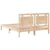 vidaXL Extra Long Bed Frame without Mattress 140x220 cm Solid Wood
