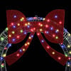 vidaXL Wreath with 60 LEDs Multicolour 76 x 8.5 x 76 cm Acrylic