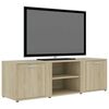 vidaXL TV Cabinet Sonoma Oak 120x34x37 cm Engineered Wood