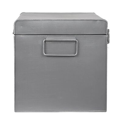 LABEL51 Storage Box Vintage 40x20x25 cm M Antique Grey
