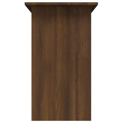 vidaXL Desk Brown Oak 80x45x74 cm Engineered Wood