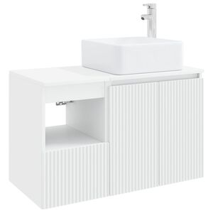 vidaXL Bathroom Cabinet Set 2 pcs White 79.5 x 41 x 80 cm