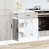vidaXL Kitchen Base Cabinet&nbsp;Porto Grey Sonoma Engineered Wood