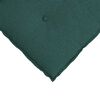 vidaXL Back Pillow Dark Green 80 x 19 x 50 cm Fabric