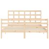 vidaXL Bed Frame without Mattress 160x200 cm Solid Wood