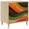 vidaXL Bathroom Cabinet BONN Sonoma 60 x 40 x 60 cm Engineered Wood