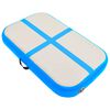 vidaXL Inflatable Gymnastics Mat with Pump 60x100x20 cm PVC Blue