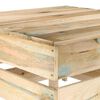 vidaXL Garden Pallet Tables 2 pcs Impregnated Pinewood