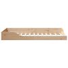 vidaXL Bed Frame Brown 90 x 190 cm Solid Pine Wood