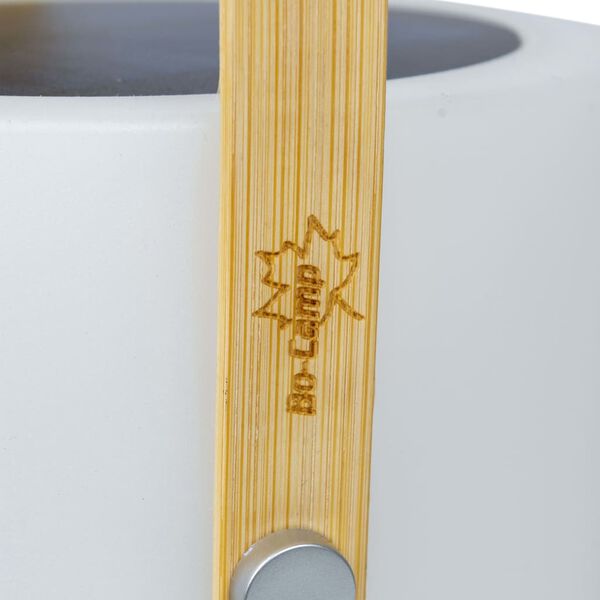 Bo-Camp Table Lamp Longford White LED