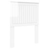 vidaXL Headboard with Headboard Gloss White 75 cm Engineered wood