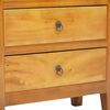 vidaXL Bedside Cabinet 60x30x75 cm Solid Wood Mahogany