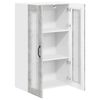 vidaXL Kitchen Wall Cabinet with Door Concrete Grey 60 x 31 x 100 cm