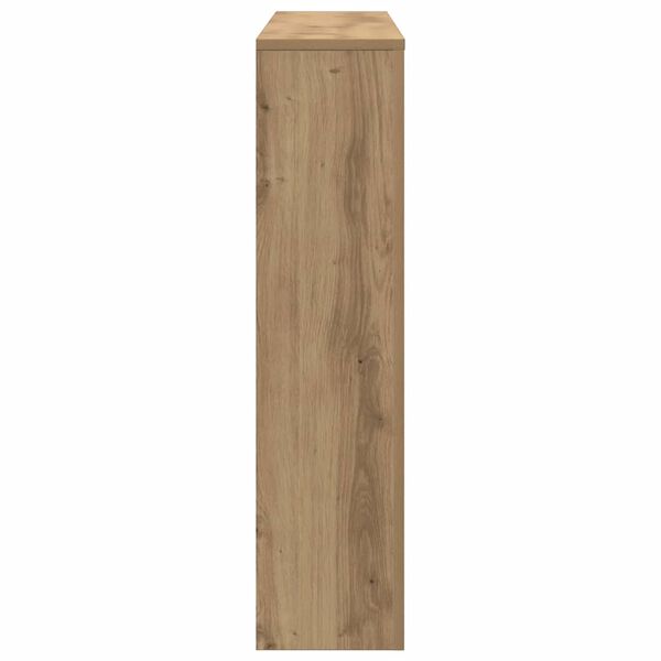 vidaXL Radiator Cover Artisian Oak 175x20x82 cm Engineered Wood