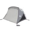 vidaXL Beach Tent 2-Person Grey Waterproof